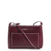 Bolsa Transversal Couro Vinho - imagem 1