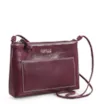 Bolsa Transversal Couro Vinho - imagem 2