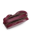 Bolsa Transversal Couro Vinho - imagem 4