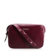 Bolsa Transversal Couro Vinho - imagem 1