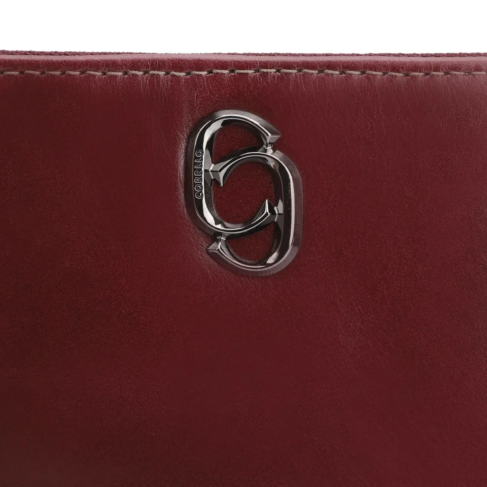 Bolsa Transversal Couro Vinho - imagem 5