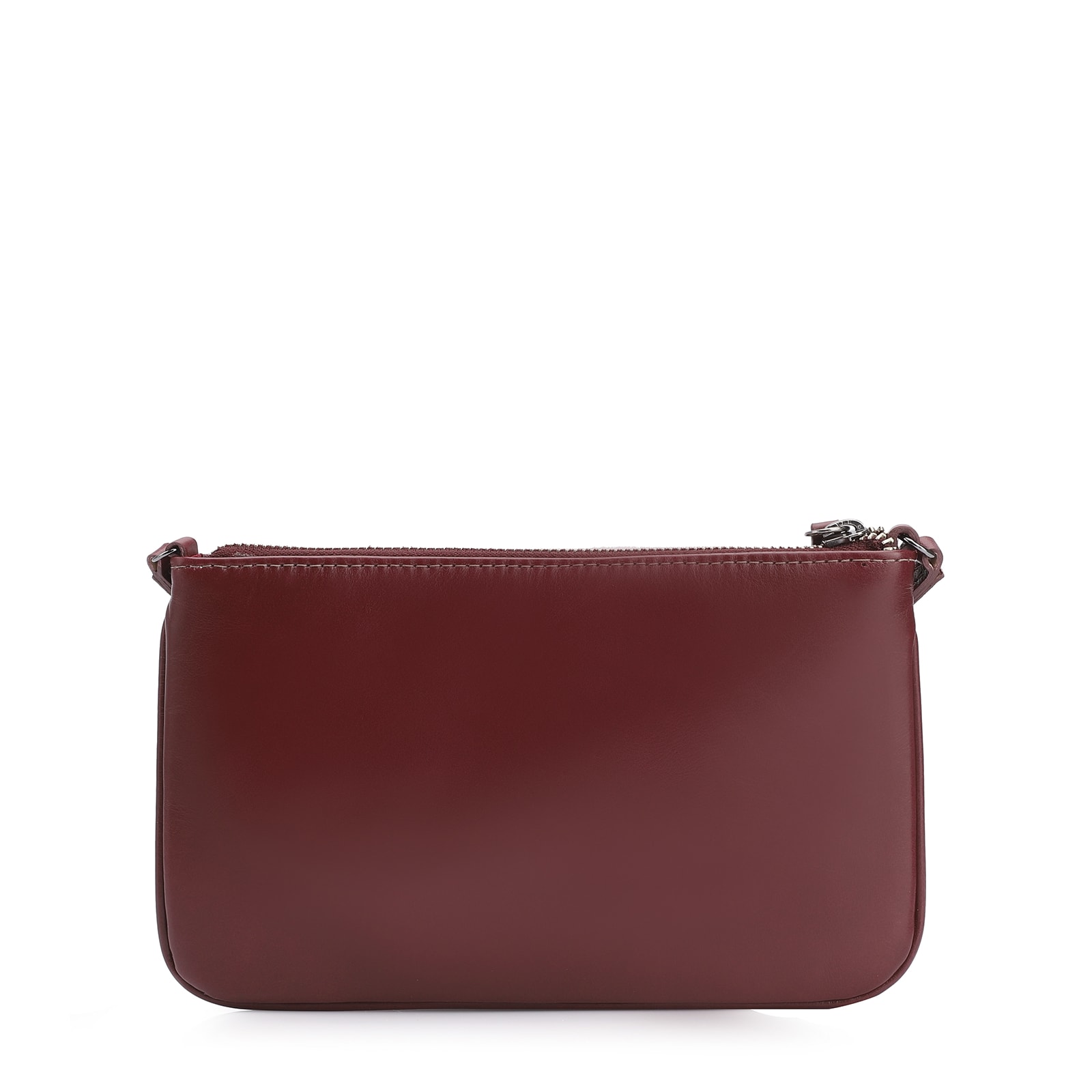Bolsa Transversal Couro Vinho