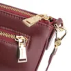 Bolsa Transversal Couro Vinho - imagem 5