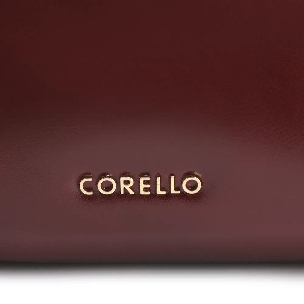 Bolsa Transversal Couro Vinho - imagem 6