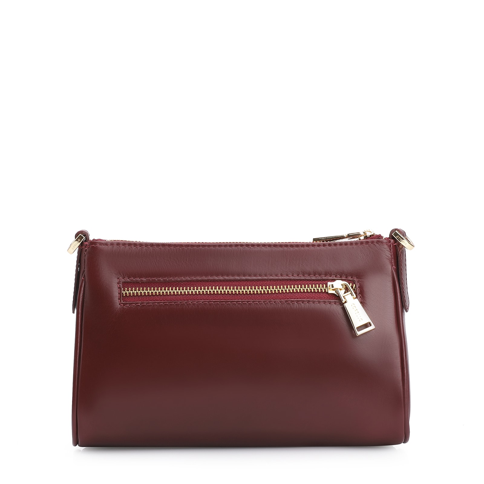 Bolsa Transversal Couro Vinho