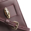 Bolsa Transversal Couro Vinho - imagem 5