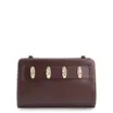 Bolsa Transversal Couro Vinho - imagem 1