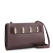Bolsa Transversal Couro Vinho - imagem 2