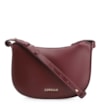Bolsa Transversal Couro Vinho - imagem 1
