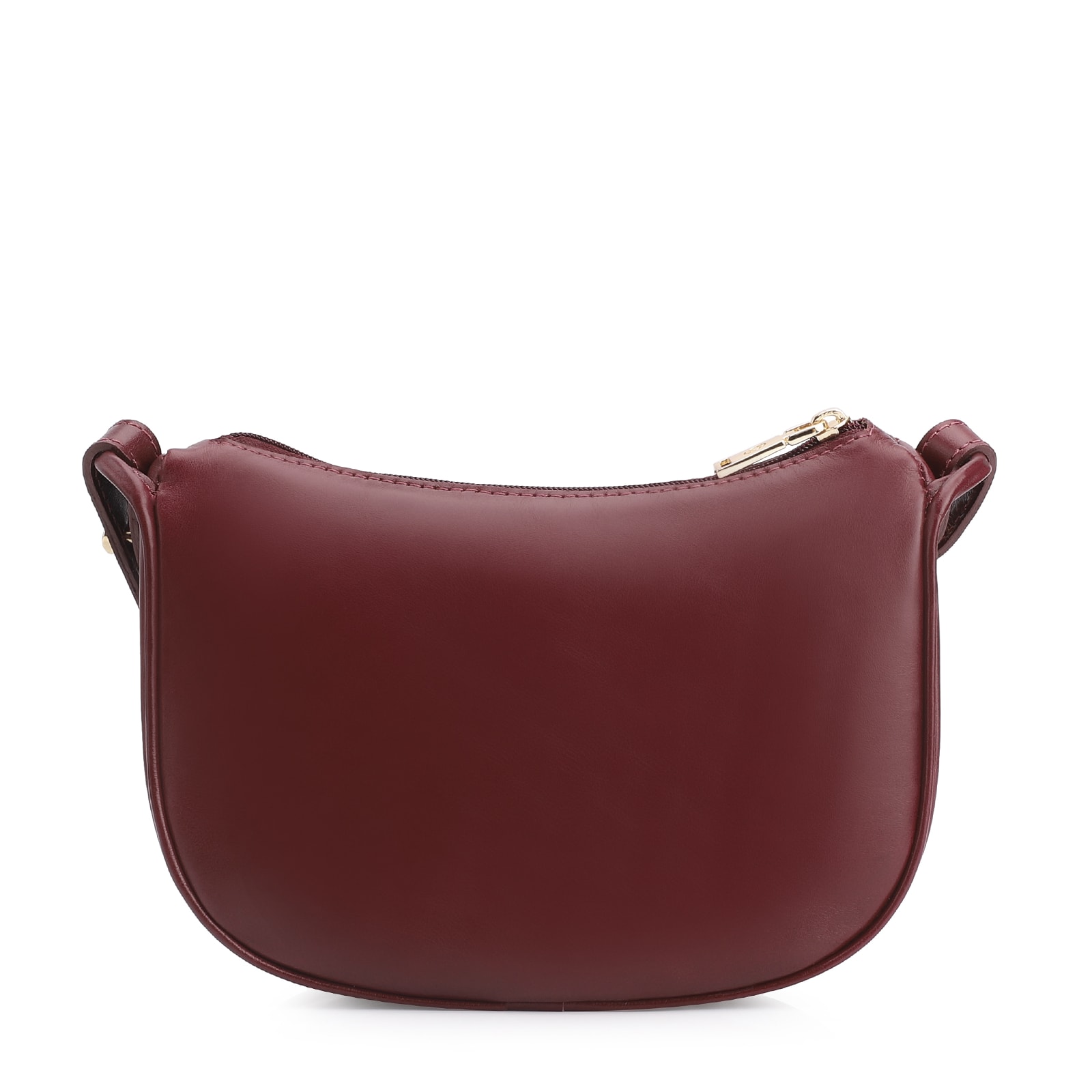 Bolsa Transversal Couro Vinho