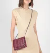 Bolsa Transversal Couro Vinho - imagem 2