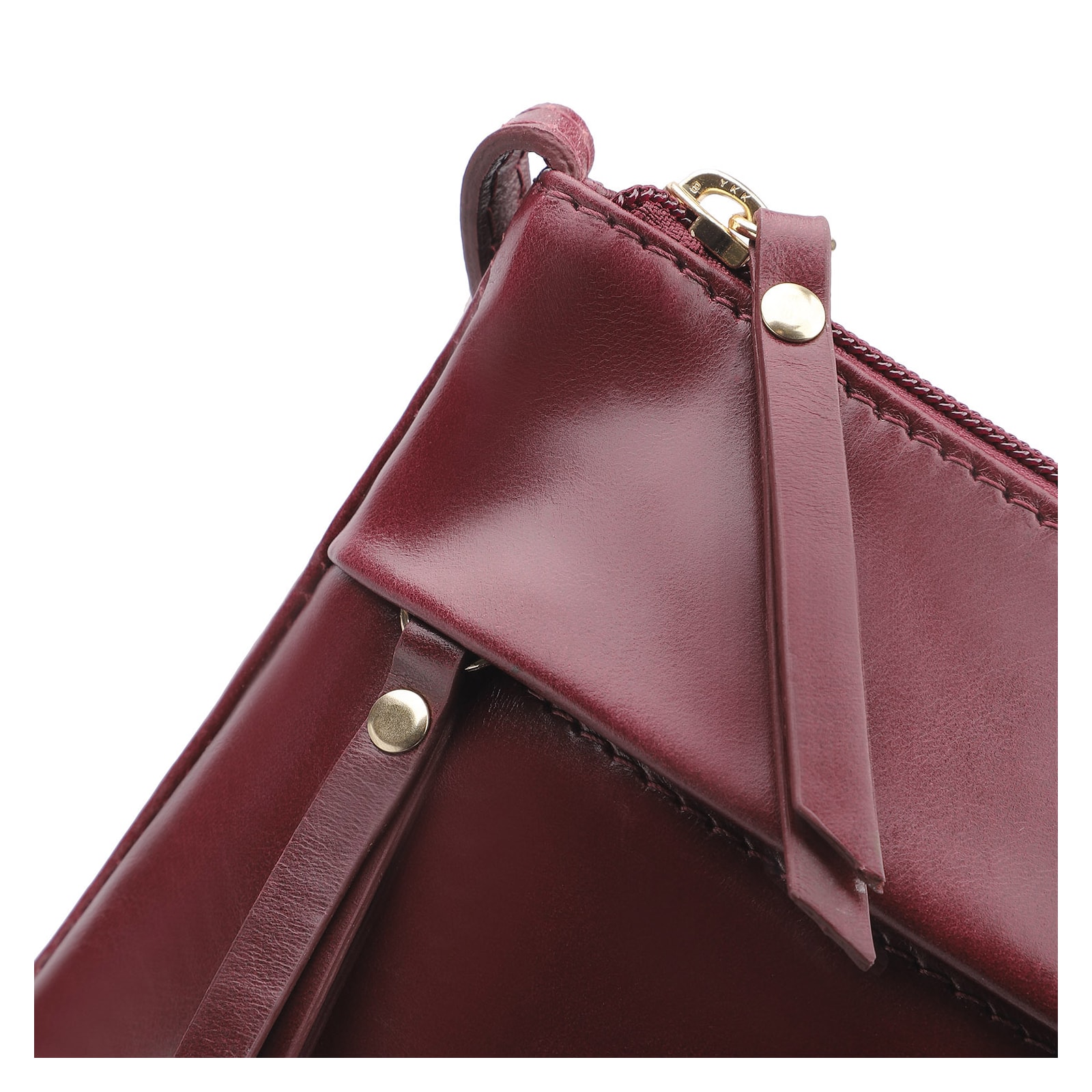 Bolsa Transversal Couro Vinho