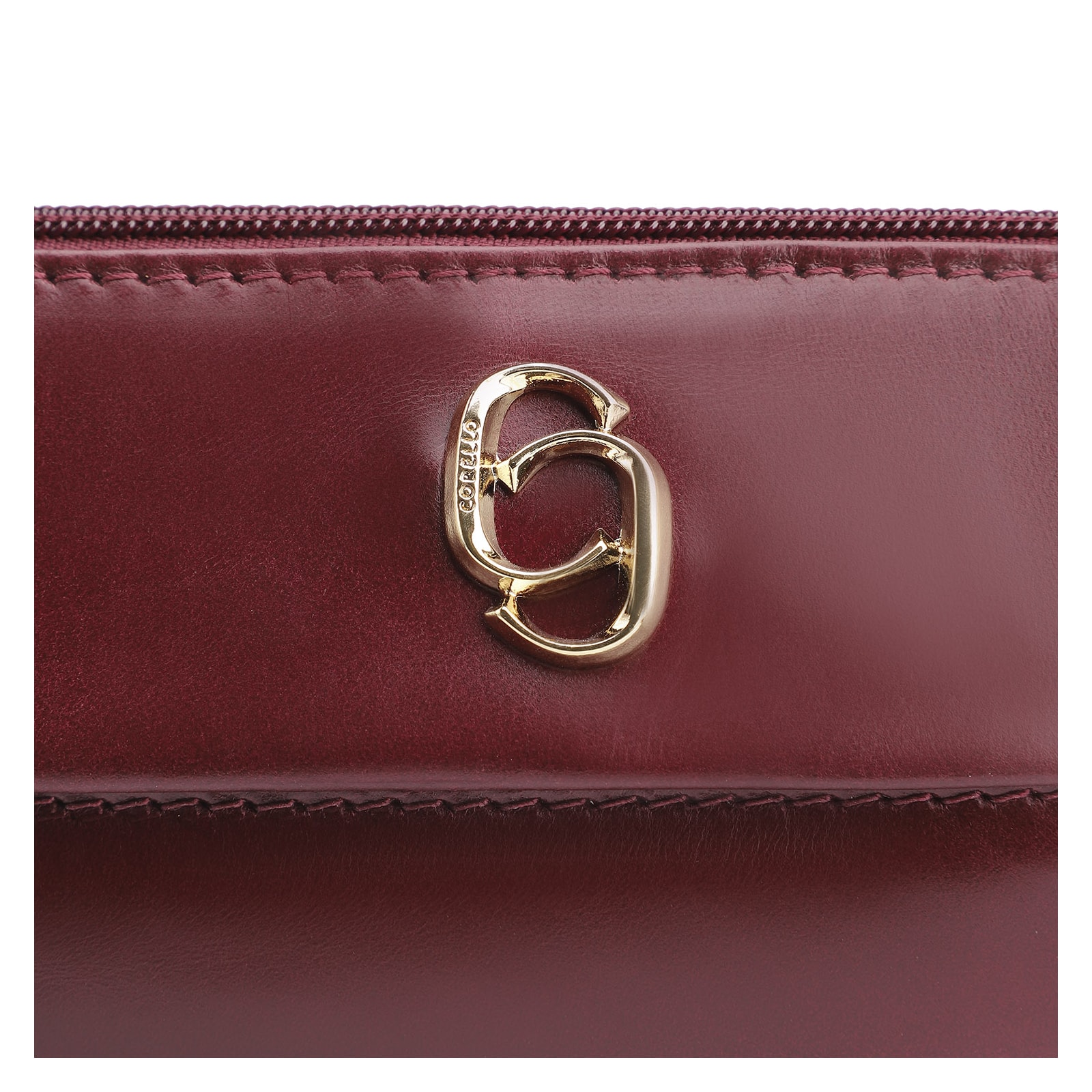 Bolsa Transversal Couro Vinho