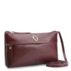 Bolsa Transversal Couro Vinho - imagem 2