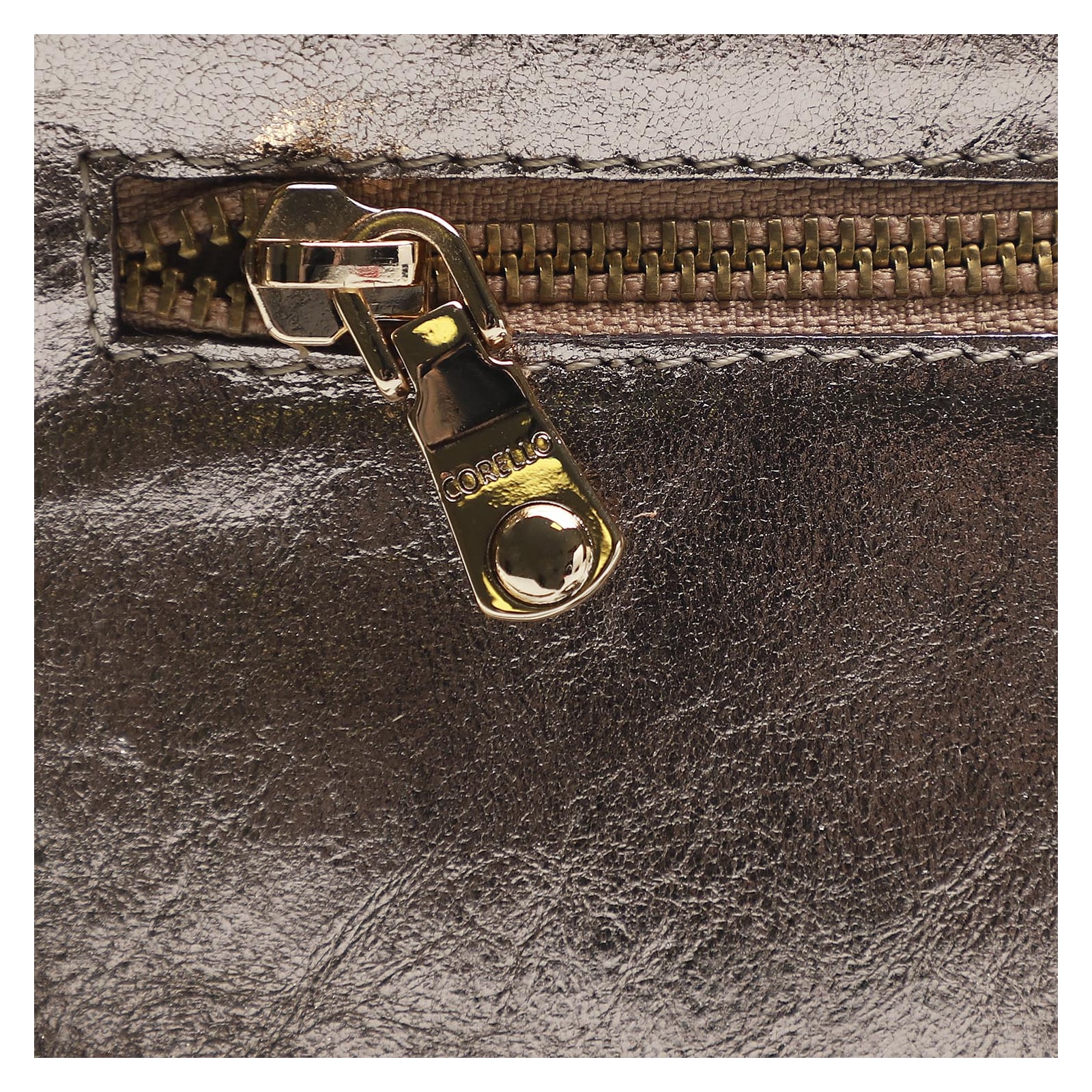 Bolsa Transversal Cristal Prata Velho
