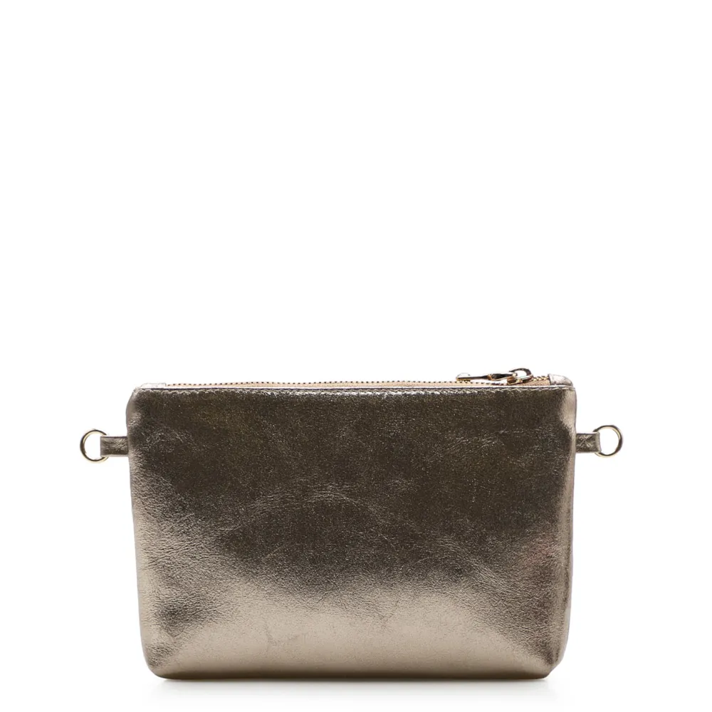 Bolsa Transversal Cristal Prata Velho - imagem 3