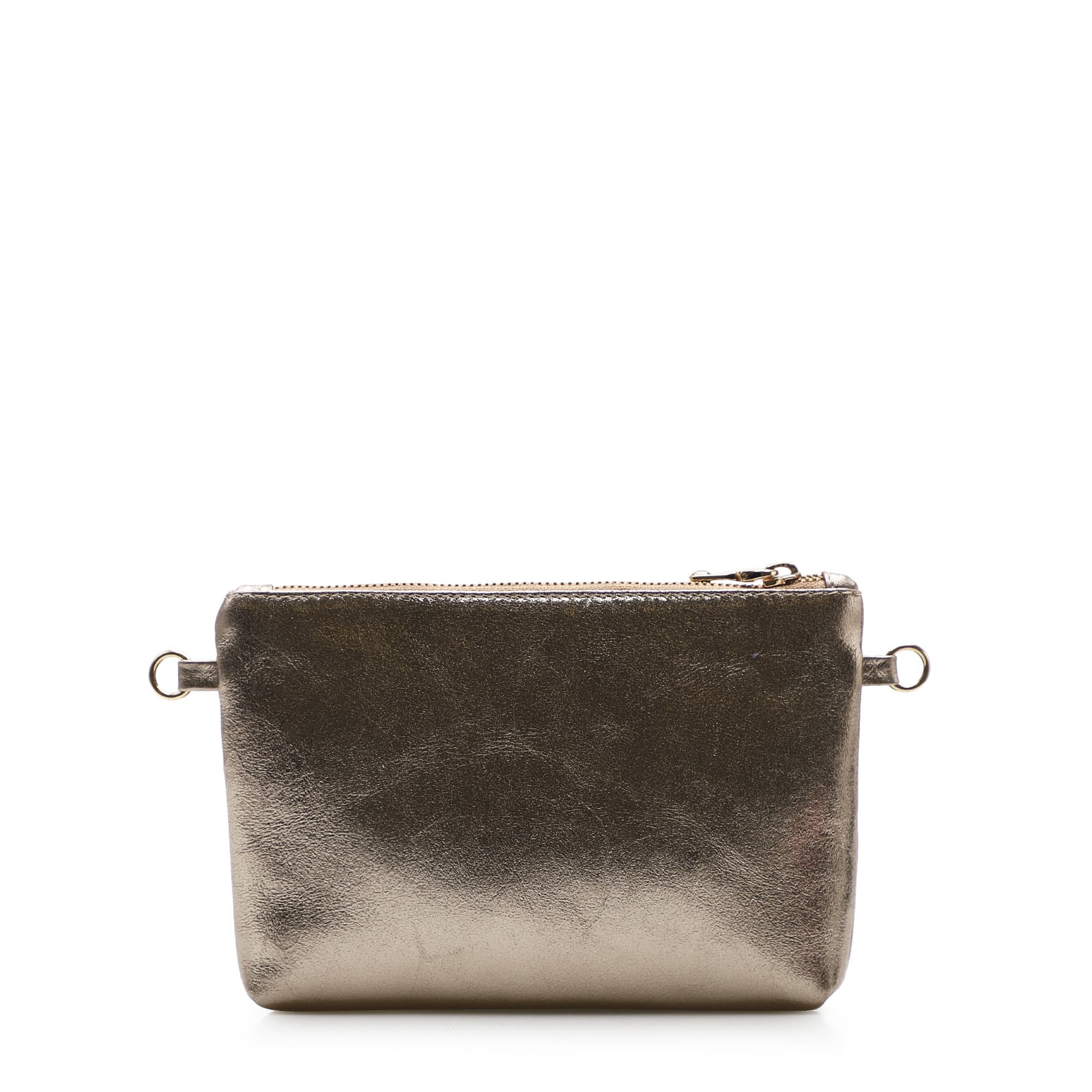 Bolsa Transversal Cristal Prata Velho