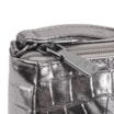 Bolsa Transversal Croco Prata - imagem 6