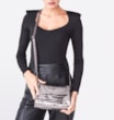 Bolsa Transversal Croco Prata - imagem 2
