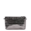 Bolsa Transversal Croco Prata Velho - imagem 4