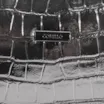 Bolsa Transversal Croco Prata Velho - imagem 7
