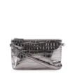 Bolsa Transversal Croco Prata Velho - imagem 1