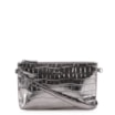 Bolsa Transversal Croco Prata Velho - imagem 1