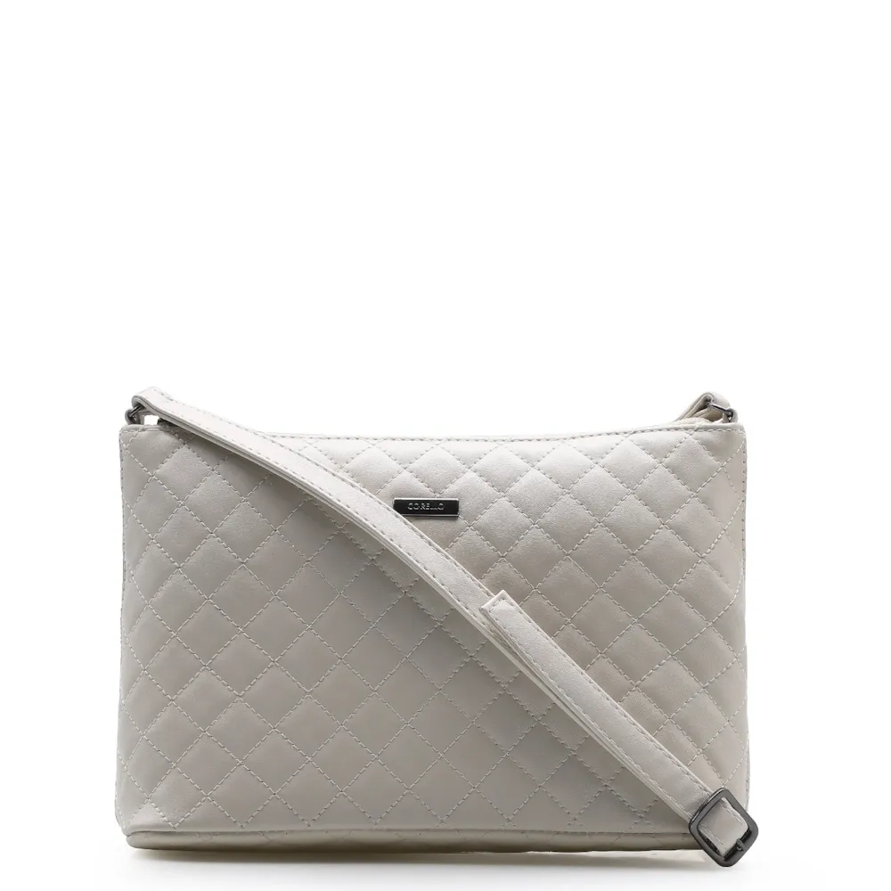 Bolsa Transversal Crossbody Alternativo Off White