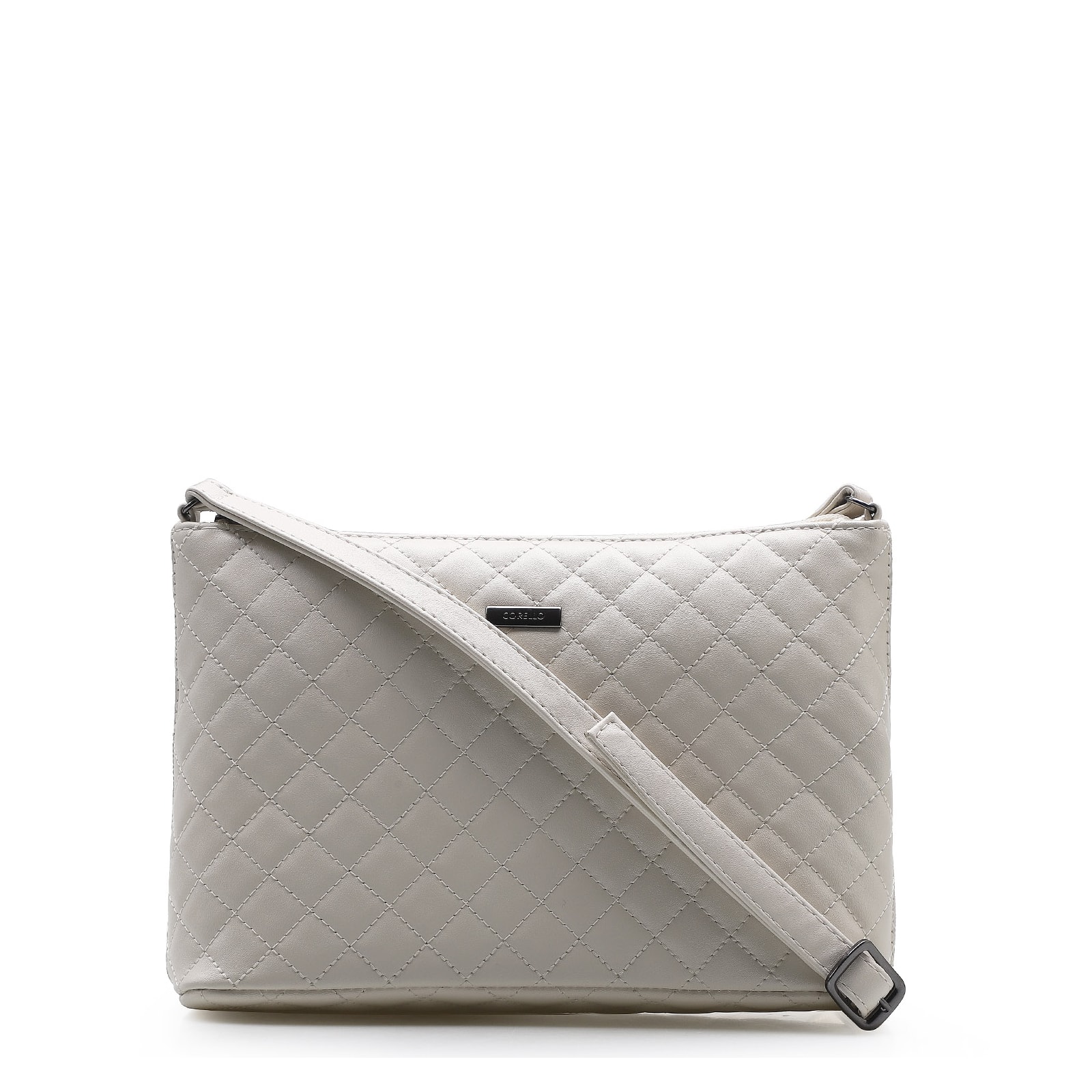 Bolsa Transversal Crossbody Alternativo Off White