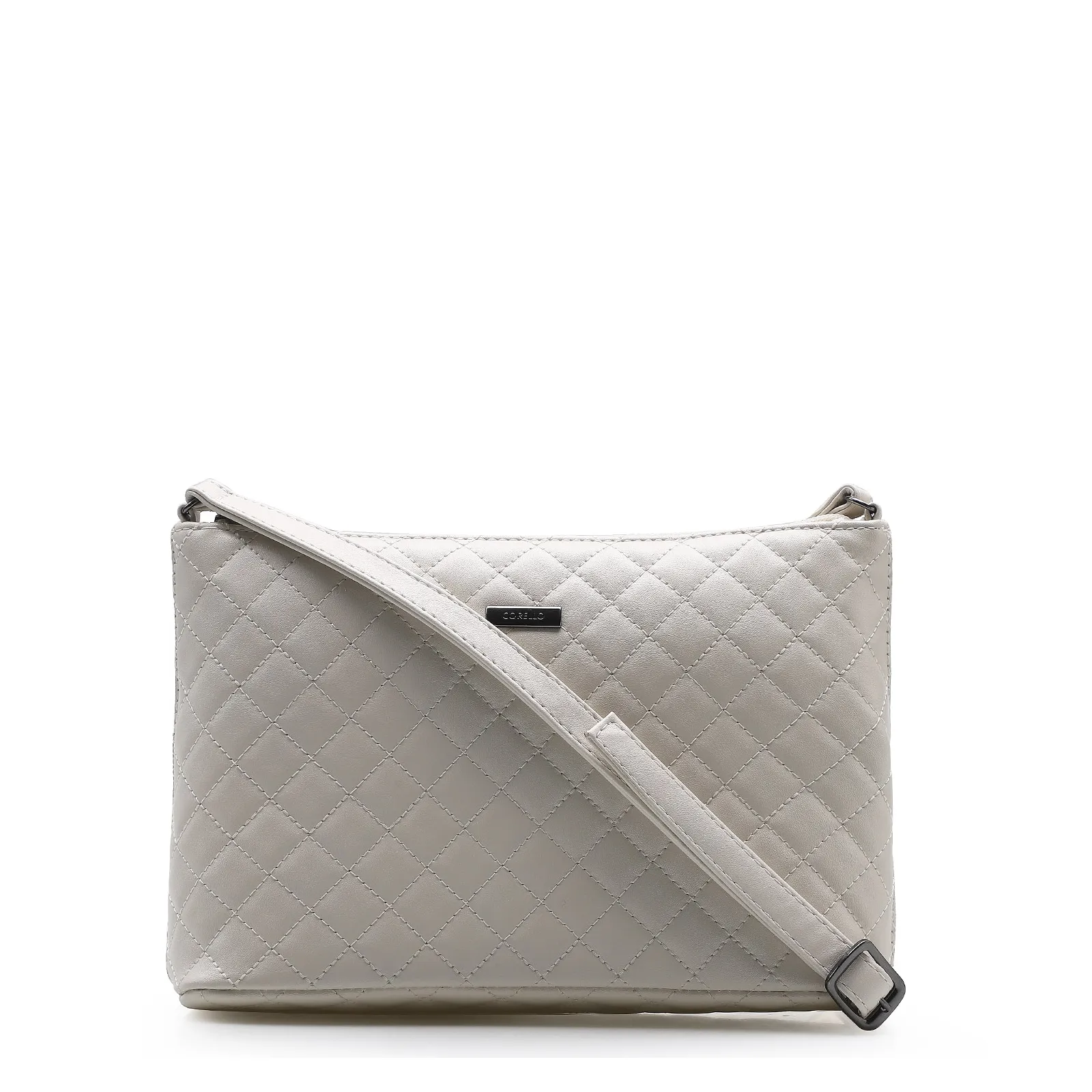Bolsa Transversal Crossbody Alternativo Off White