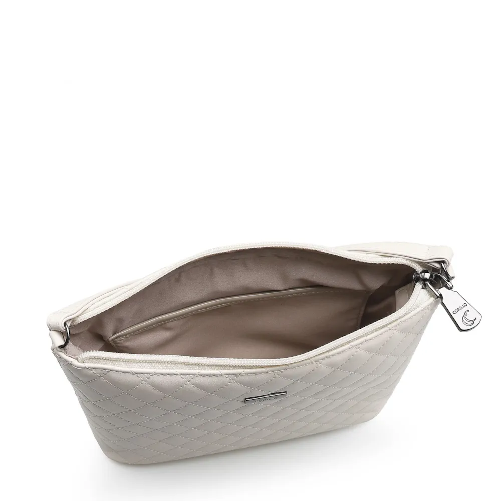 Bolsa Transversal Crossbody Alternativo Off White - imagem 4