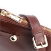 Bolsa Transversal Esfera Couro Marrom - imagem 6