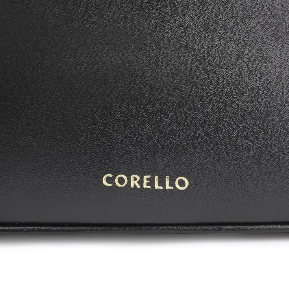 Bolsa Transversal Esfera Couro Preto - imagem 6