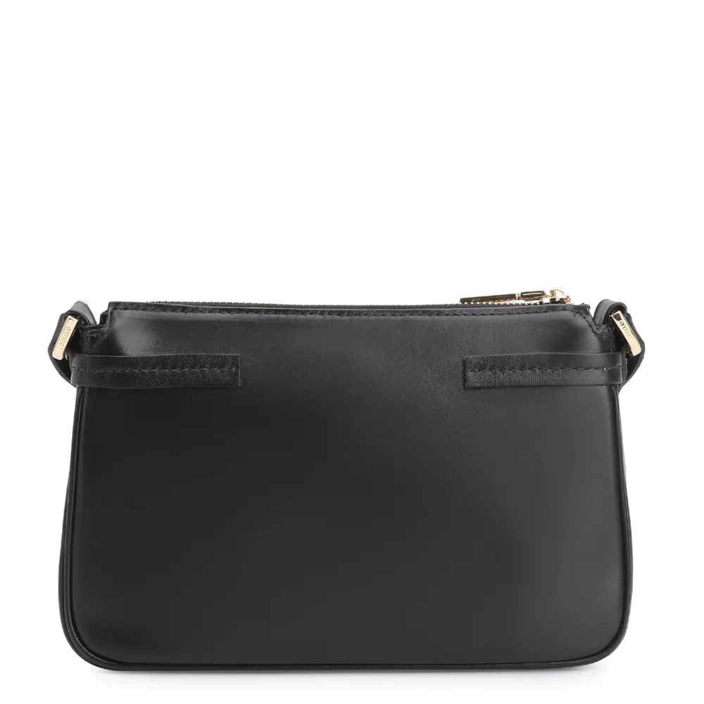 Bolsa Transversal Esfera Couro Preto - imagem 4