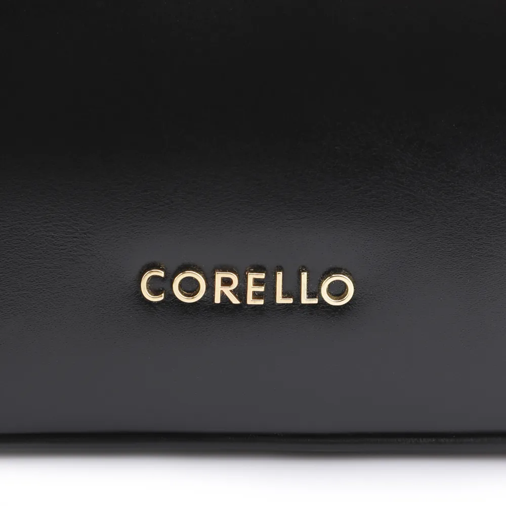 Bolsa Transversal Esfera Couro Preto - imagem 7