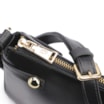 Bolsa Transversal Esfera Couro Preto - imagem 8