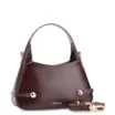 Bolsa Transversal Esfera Couro Vinho Escuro - imagem 3