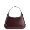 Bolsa Transversal Esfera Couro Vinho Escuro - imagem 4