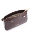 Bolsa Transversal Esfera Couro Vinho Escuro - imagem 4