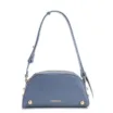 Bolsa Transversal Esferas Couro Azul - imagem 1