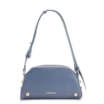 Bolsa Transversal Esferas Couro Azul - imagem 1
