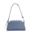 Bolsa Transversal Esferas Couro Azul - imagem 4