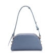 Bolsa Transversal Esferas Couro Azul - imagem 4