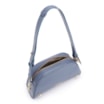 Bolsa Transversal Esferas Couro Azul - imagem 5