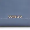 Bolsa Transversal Esferas Couro Azul - imagem 7