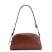 Bolsa Transversal Esferas Couro Marrom - imagem 4