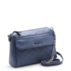 Bolsa Transversal Feminina Matelassê Alternativo Azul - imagem 2