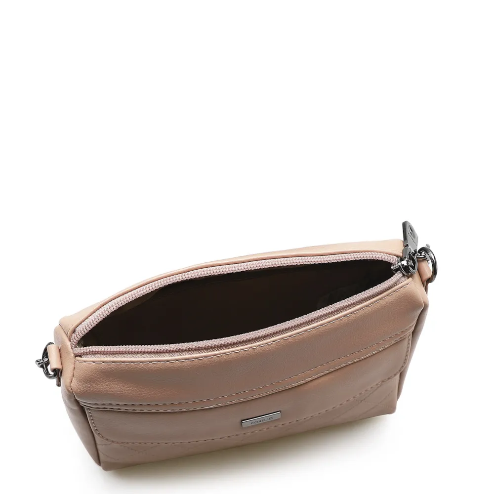Bolsa Transversal Feminina Matelassê Alternativo Rosa - imagem 4