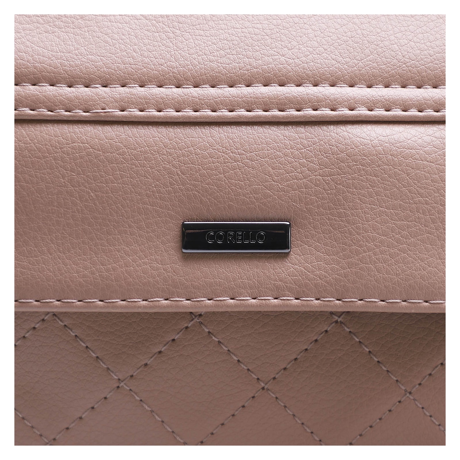 Bolsa Transversal Feminina Matelassê Alternativo Rosa
