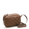Bolsa Transversal Feminina Pesponto Alternativo Caramelo - imagem 2